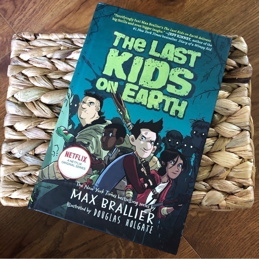 The Last Kids on Earth graphic novel, hardcover book
